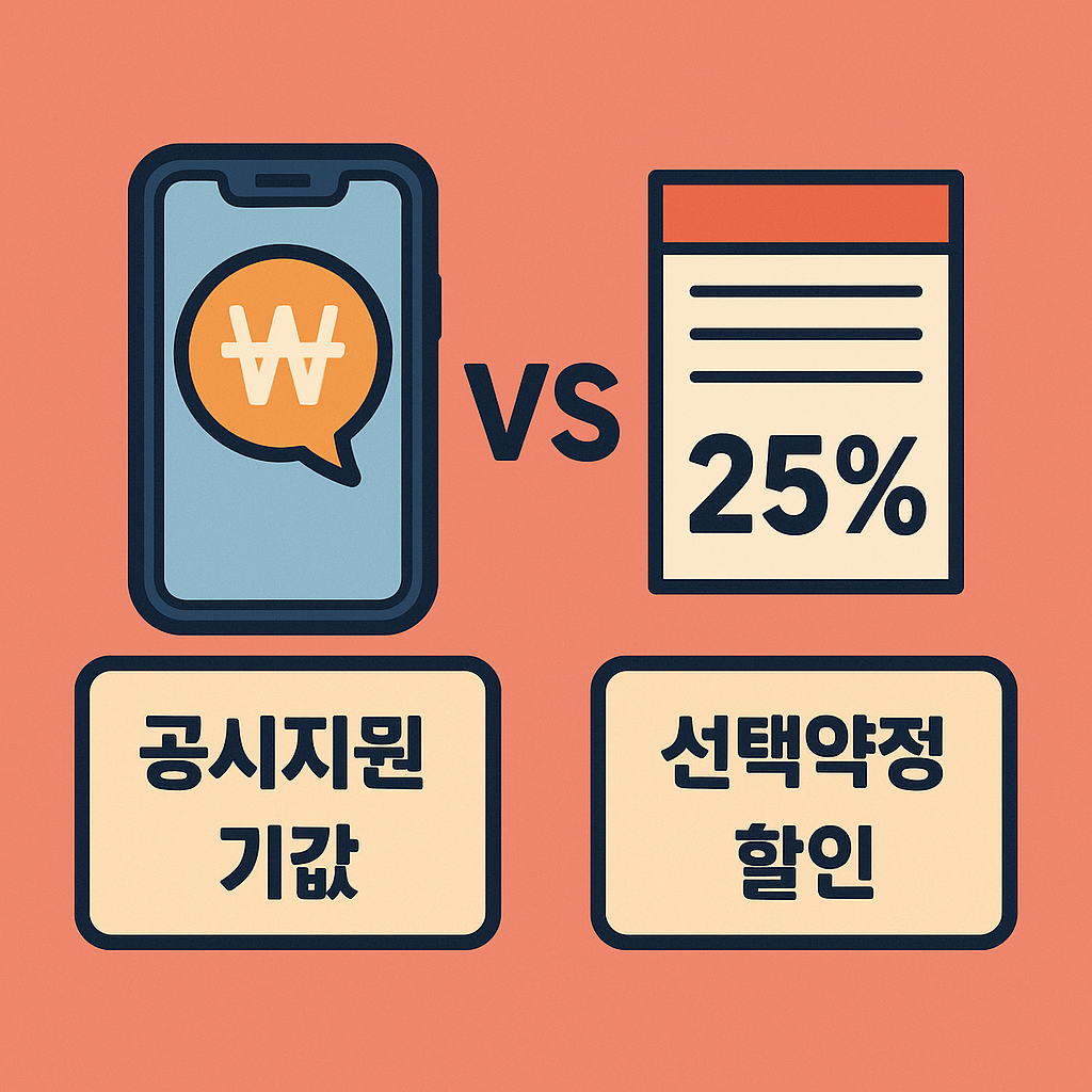 공시지원금 선택약정