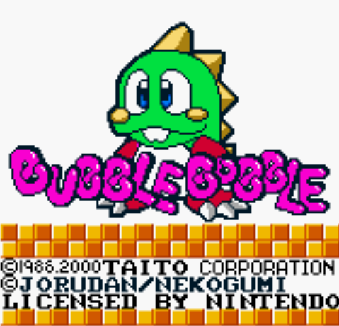  (GBC) 타이토 메모리얼 버블 보블 (파일 다운)