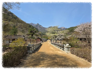  문경새재 오픈세트장은 조선 시대의 거리