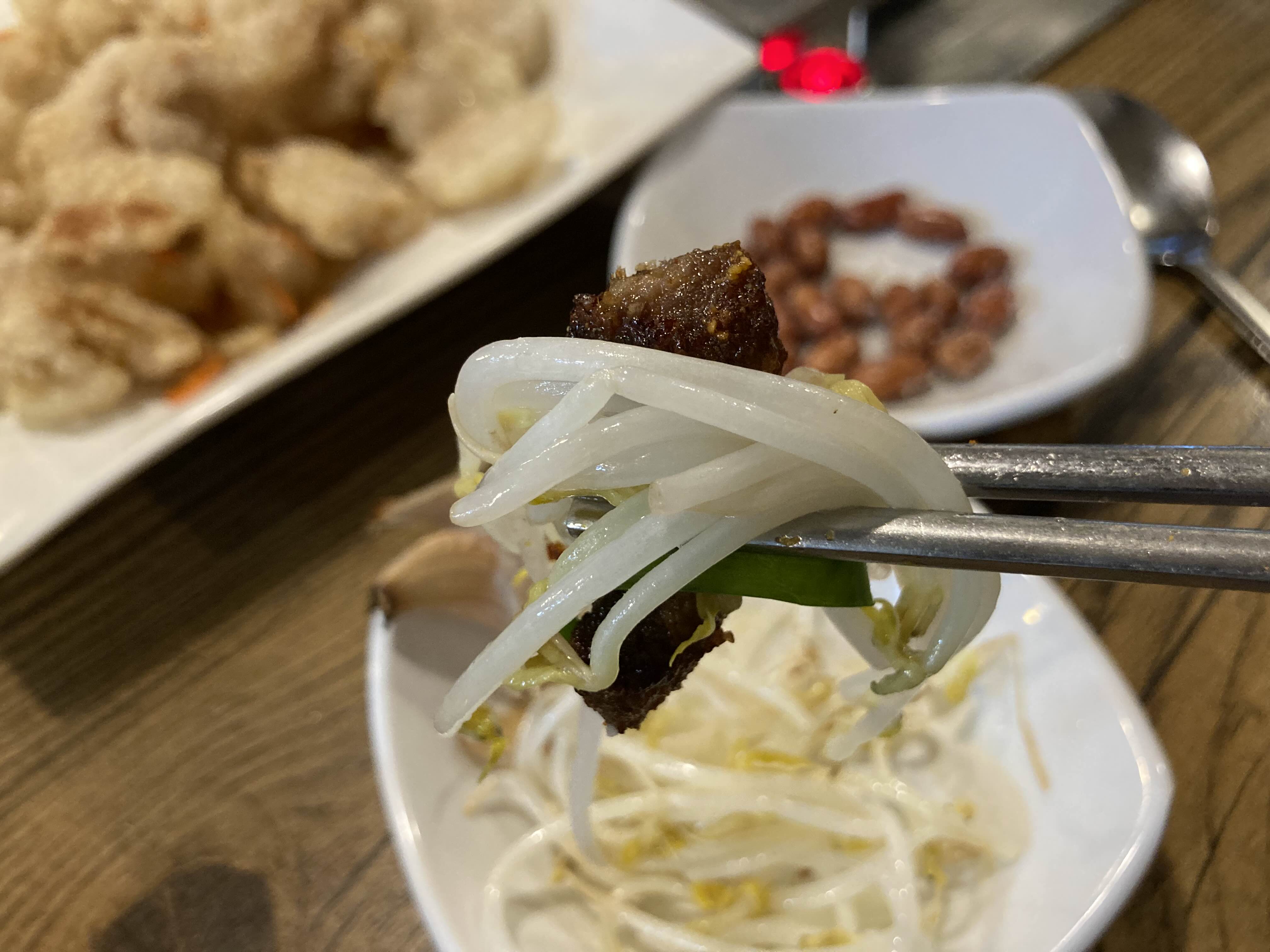 중국요리 맛집 북경양꼬치 숙주볶음