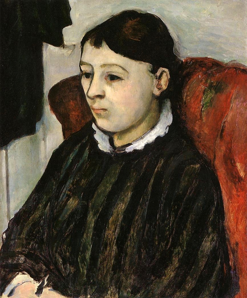 마담 세잔(Madame Cezanne)&#44; 프랑스&#44; 화가&#44; 1850-1922