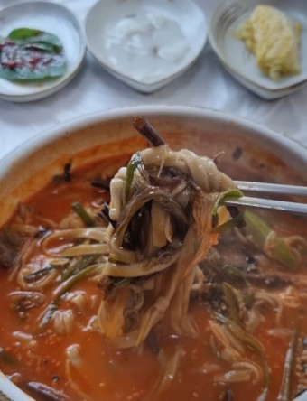 60년 메밀면