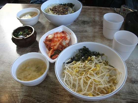 4000원 콩나물비빔밥