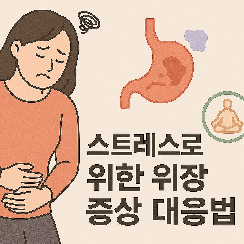 스트레스로 인한 위장 증상 대응법