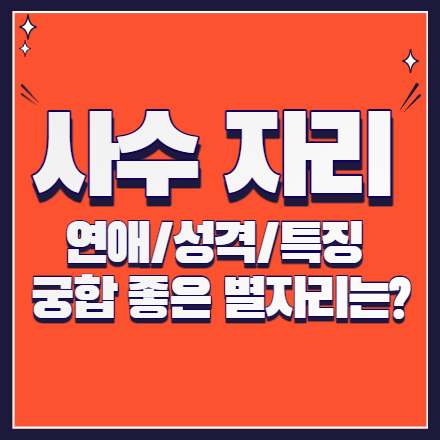  사수자리 남자의 연애 성격 특징 및 별자리 궁합