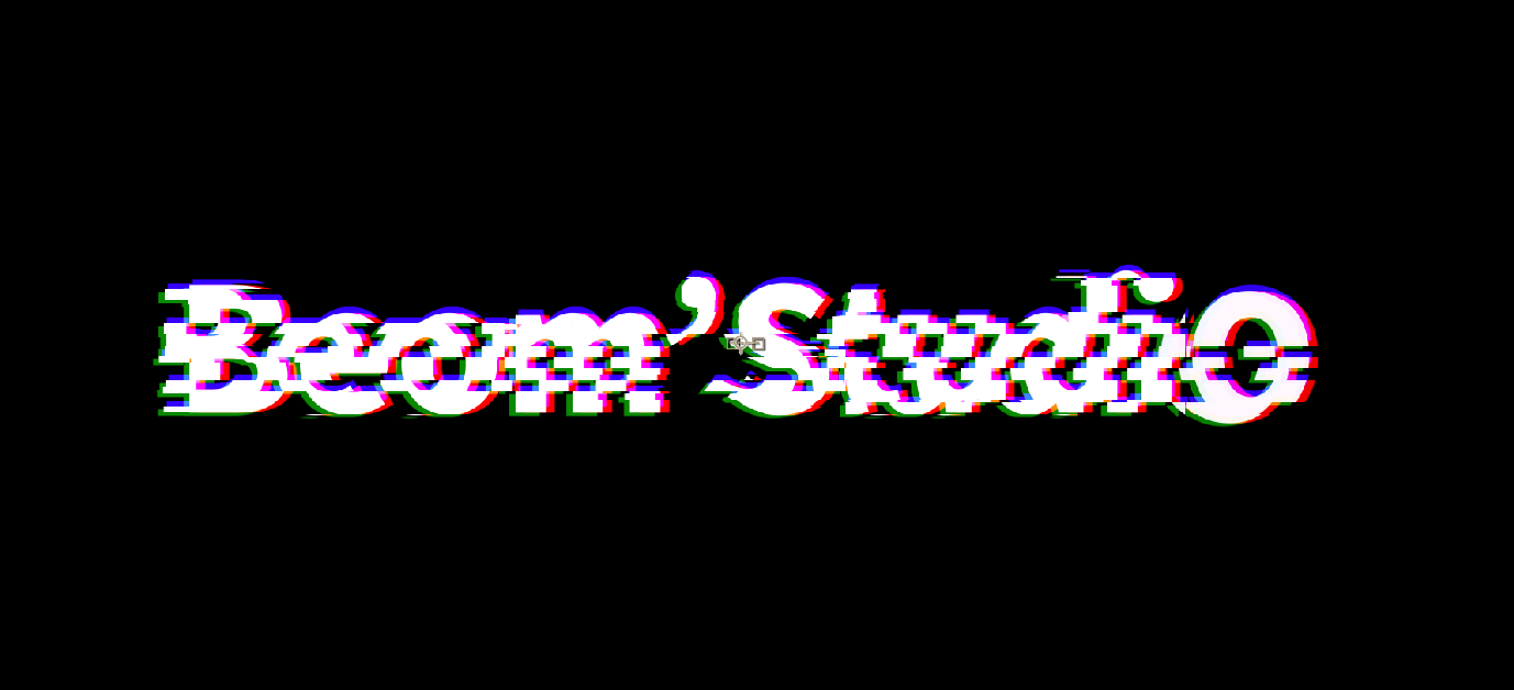 GLITCH 효과에 색상을 추가해보자