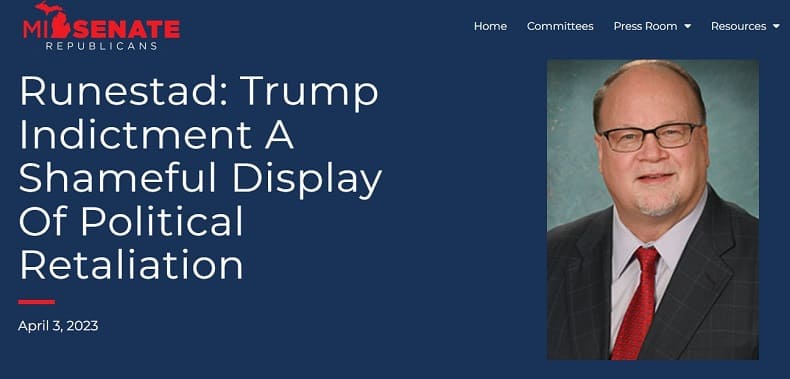  망가져 가고 있는 미국 민주주의...한국과 비슷한 정치 보복과 분열 답습 Runestad:Trump Indictment A Shameful Display Of Political Retaliation