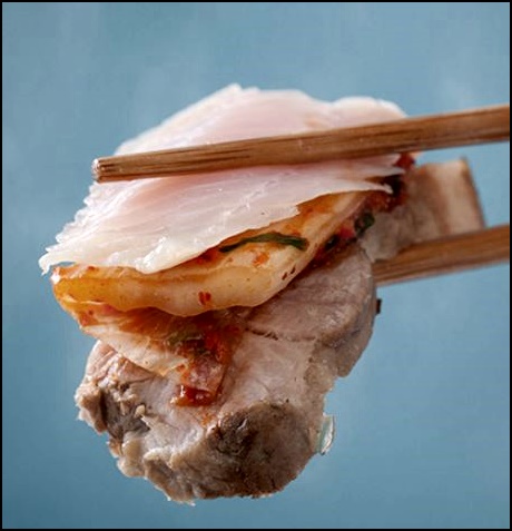 돼지고기-김치-홍어-사진