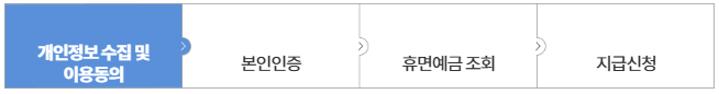 휴면예금통합조회