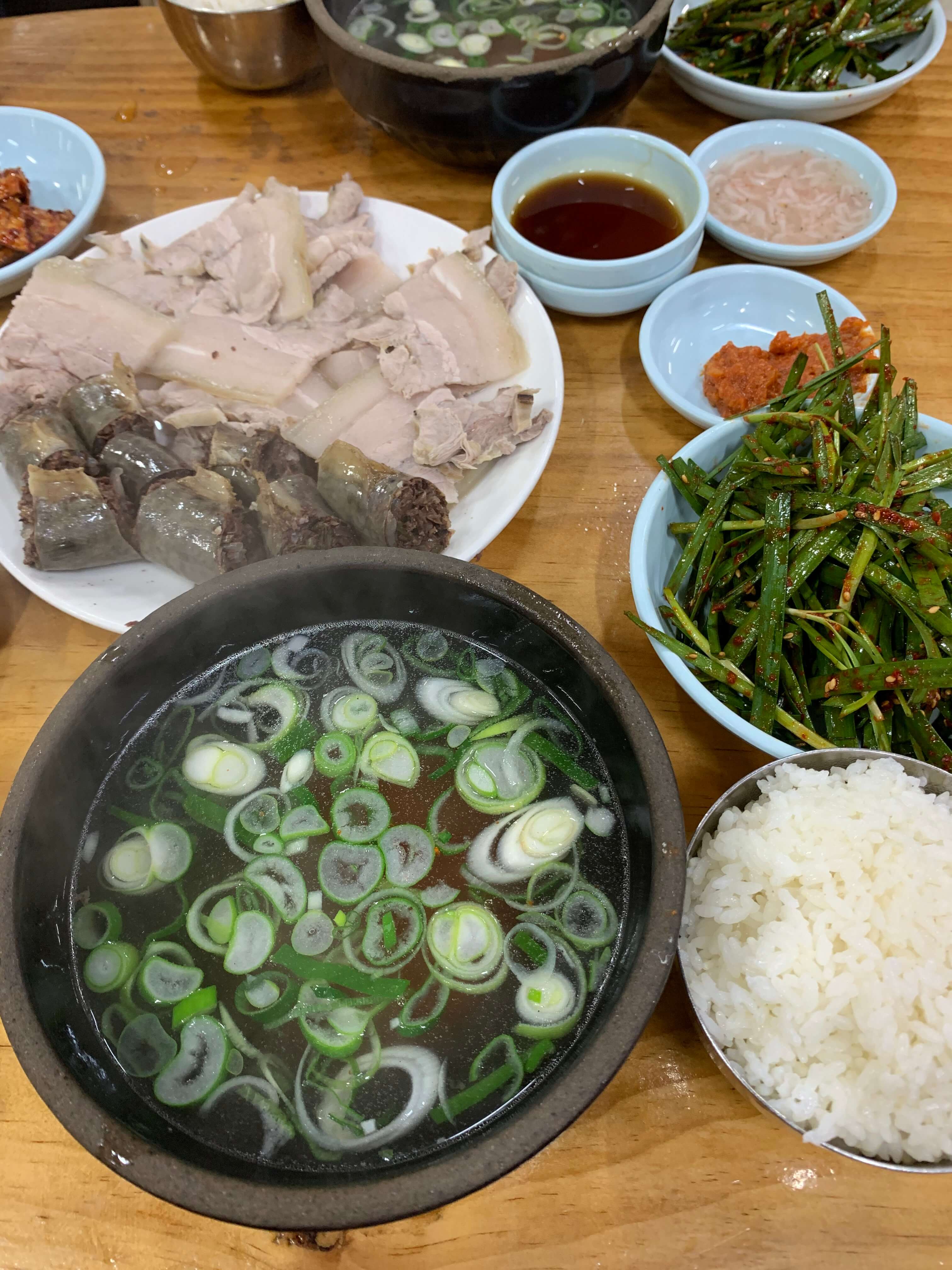 합천국밥집-수육백반-사진