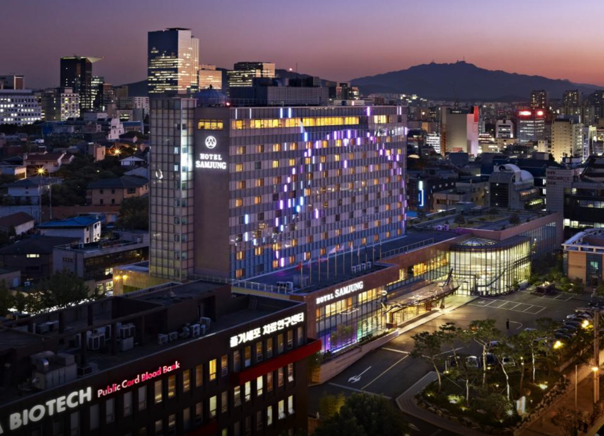  서울호텔 // 강남의 신논현역과 언주역 사이에 있는 삼정 호텔 (Hotel Samjung)
