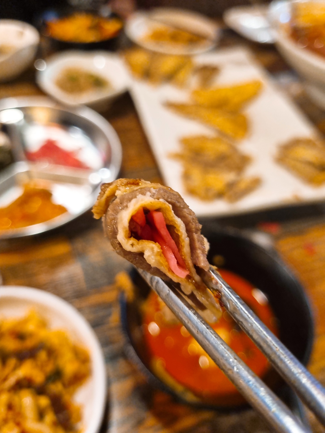  대만족한 육전 찐맛집 부산 사상 맹여사 육전육회