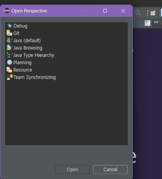 [트러블슈팅] (Eclipse) java EE, Dynamic Web Project 안 뜨는 경우