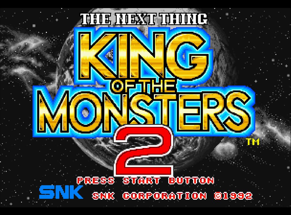  (SNK) 킹 오브 더 몬스터즈 2 THE NEXT THING - キング オブ ザ モンスターズ ツー ザ・ネクストシング King of the Monsters 2 The Next Thing (네오지오 CD ネオジオCD Neo Geo CD - iso 파일 다운로드)