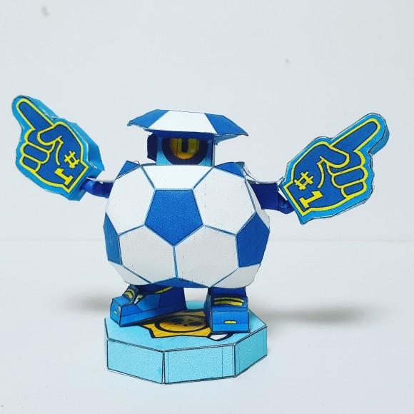  브롤스타즈 도안 마스코트 대릴 만들기 Mascot Darryl template