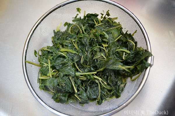 건취나물 양념