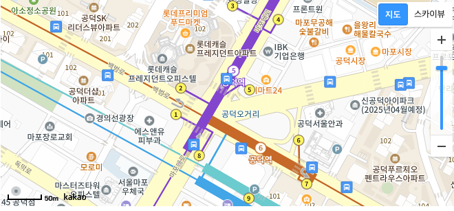 수도권지하철 6호선 노선도, 망원, 공덕, 안암 첫차 막차시간 알아보기