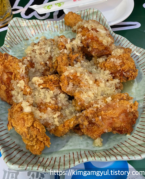 만선호프의 마늘치킨