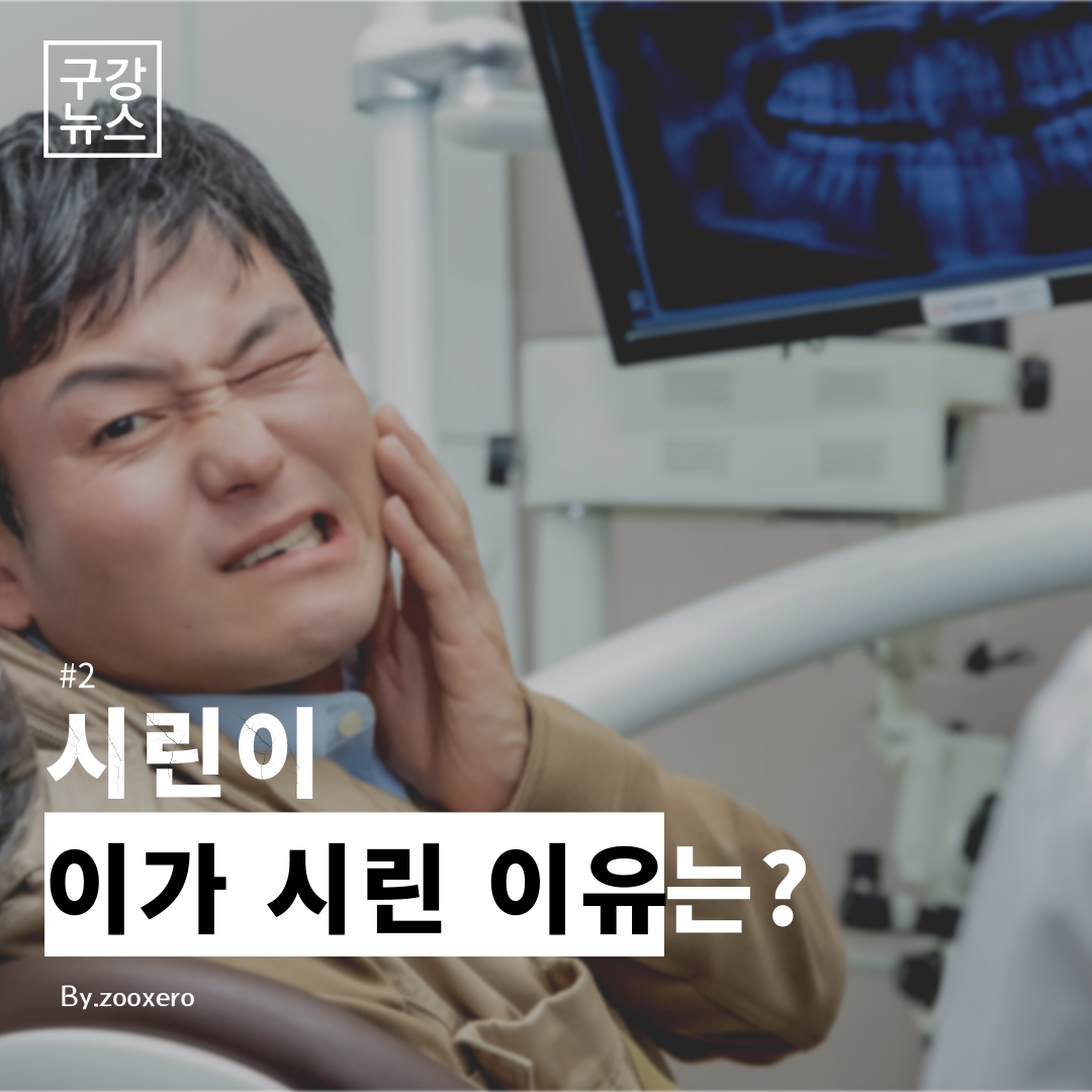  [구강정보] #2 이가 시린 이유는? -시린이의 증상과 해결법에 대하여-