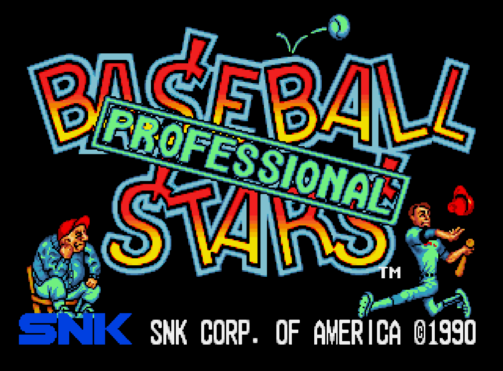  SNK - 베이스볼 스타즈 프로페셔널 세계판 Baseball Stars Professional World (네오지오 CD - NG-CD - iso 다운로드)