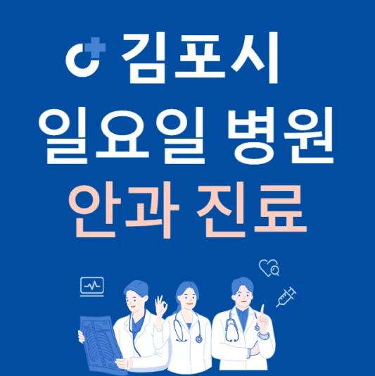 경기도-김포시-일요일-안과-진료하는곳-주말에-문여는-김포시-24시간-안과-병원-찾기