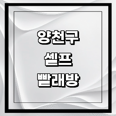 서울 양천구 셀프빨래방