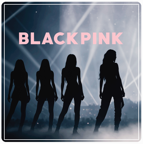 블랙핑크 무대 위 뒷모습