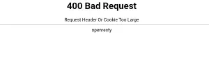  400 bad request 티스토리 휴대폰 해결 방법