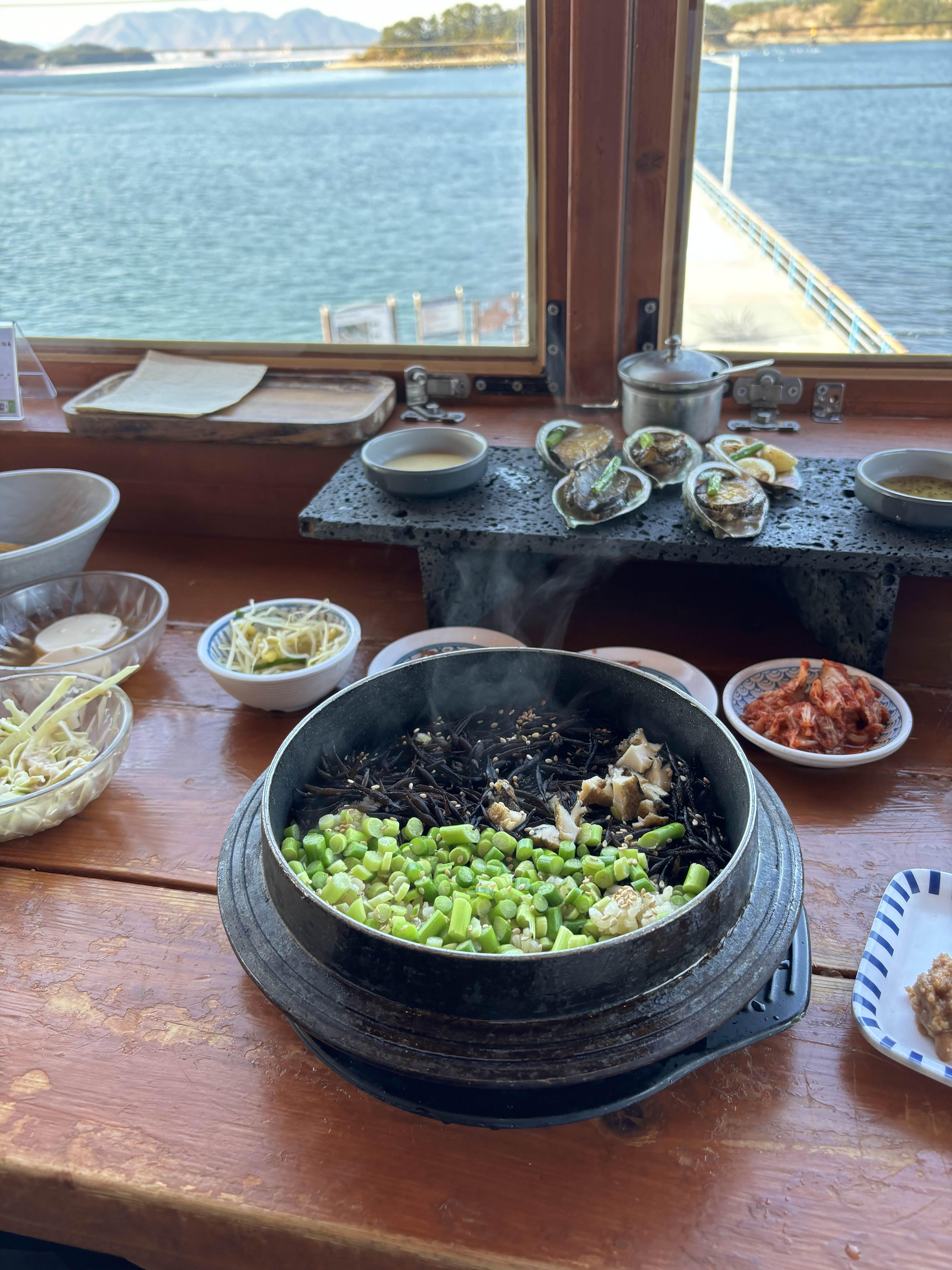  거제여행 거제맛집 성포끝집 거제디저트카페 라제르베르 도시락케이크