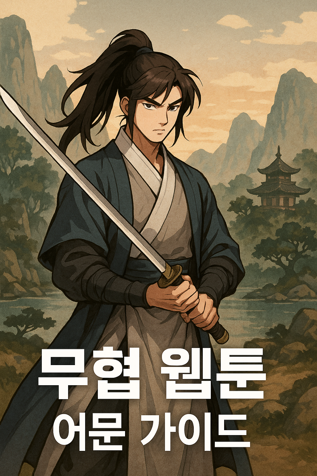 무협웹툰 설명 썸네일