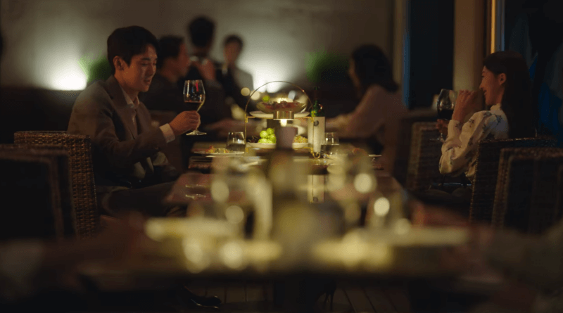 드라마 사랑의 이해 3회 하상수와 박미경의 저녁식사(출처: 넷플릭스)