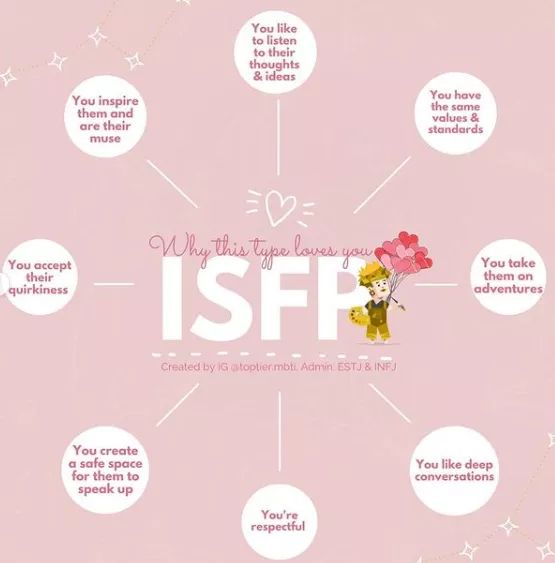  당신이 ISFP(성인군자형) 유형에게 사랑받는 이유