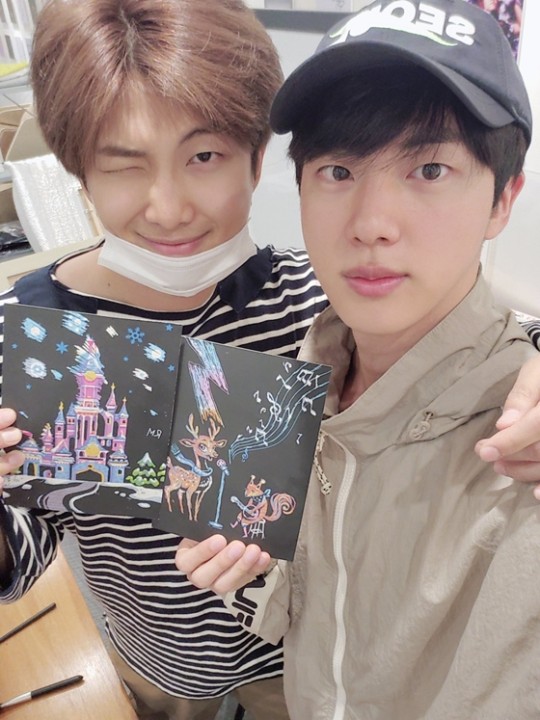  방탄소년단 진XRM "아직도 여전히" 훈훈한 미모+케미 만점