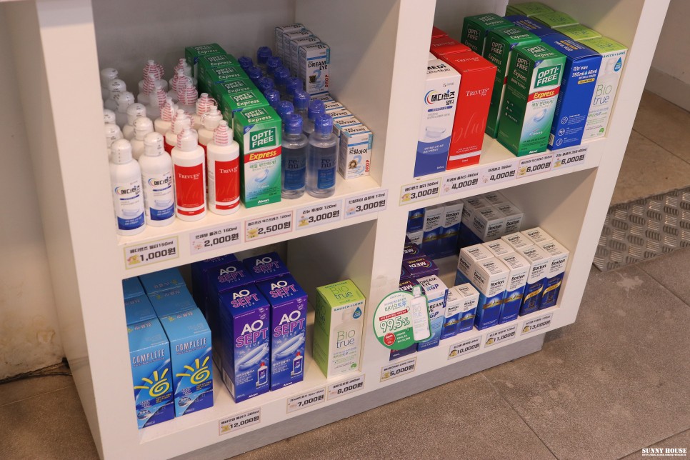 다비치 블루라이트차단 맞추러 방문한 3