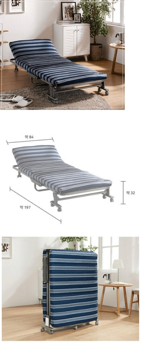  1호가 될 순 없어 54회 방송에서 나온 박준형 접이식 침대