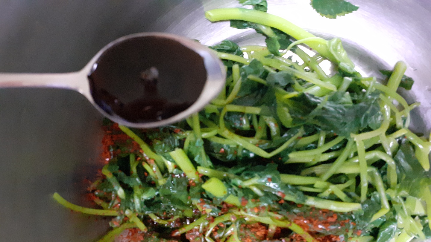  참나물 간단무침