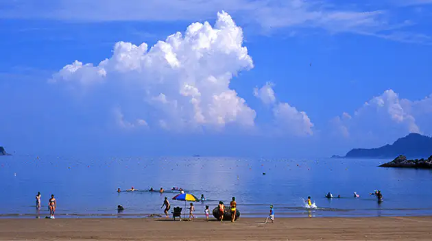 하조도 신전해변 모습