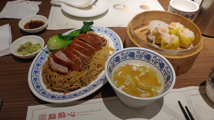 코엑스 파르나스몰 딤딤섬 사진 - 오리국수볶음