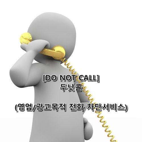  [금융꿀팁] 대출.보험.권유 전화받기싫어요(#Do Not Call)