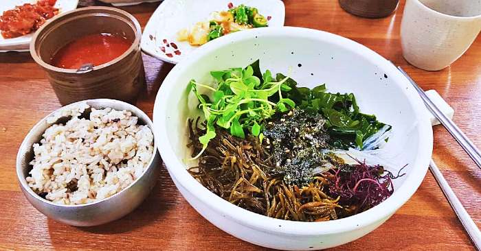 생생 정보마당 용인 동백 해초 비빔밥 맛집