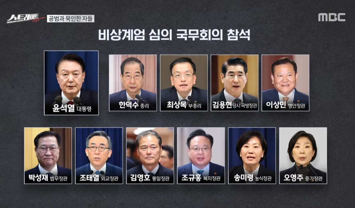 내란범들