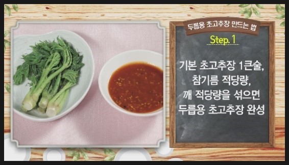 봄나물 종류와 효능 고추냉이 진정