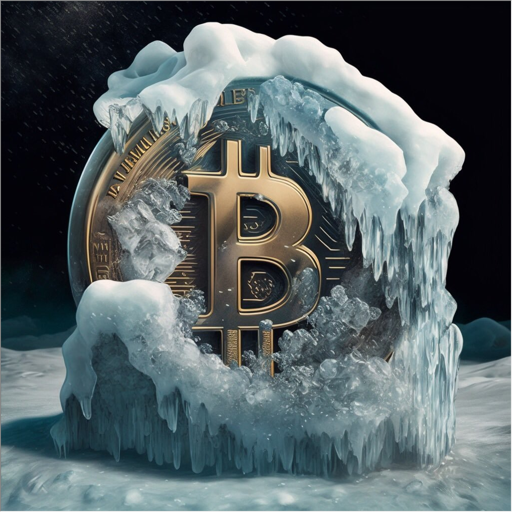  Bitcoin in Winter.