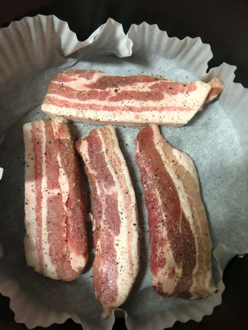 에어프라이어 - 삼겹살