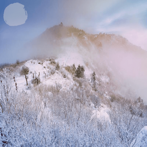 눈덮힌 지리산(Jirisan)에서 만나는 겨울 이야기