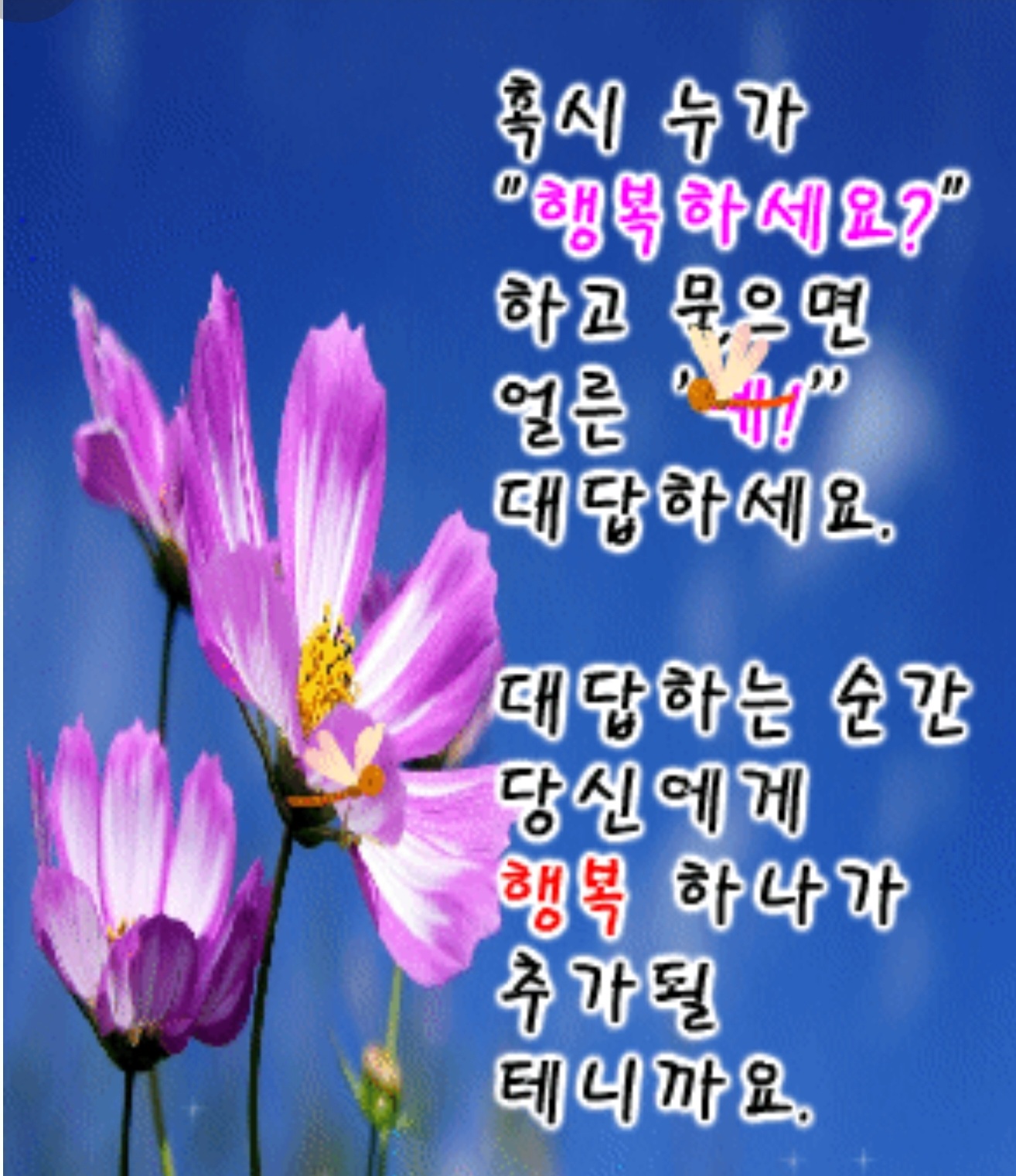  고맙습니다~감사합니다~사랑합니다