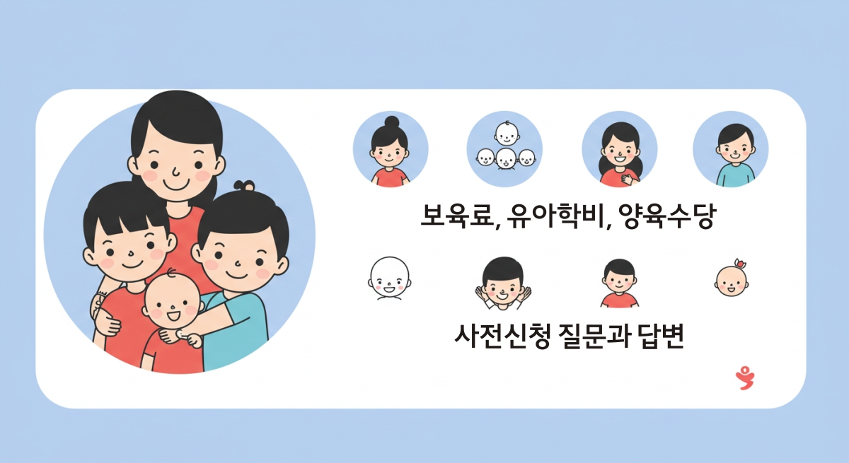 보육료, 유아학비, 양육수당