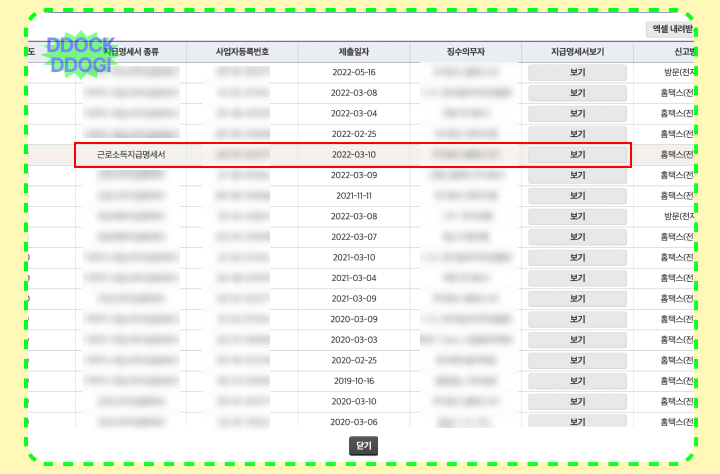 중도퇴사자 연말정산 방법