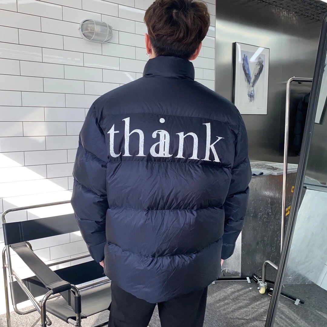  [GUCCI] 구찌 'think/thank' 프린트 나일론 다운 패딩 자켓 632543 Z8AK8 4330
