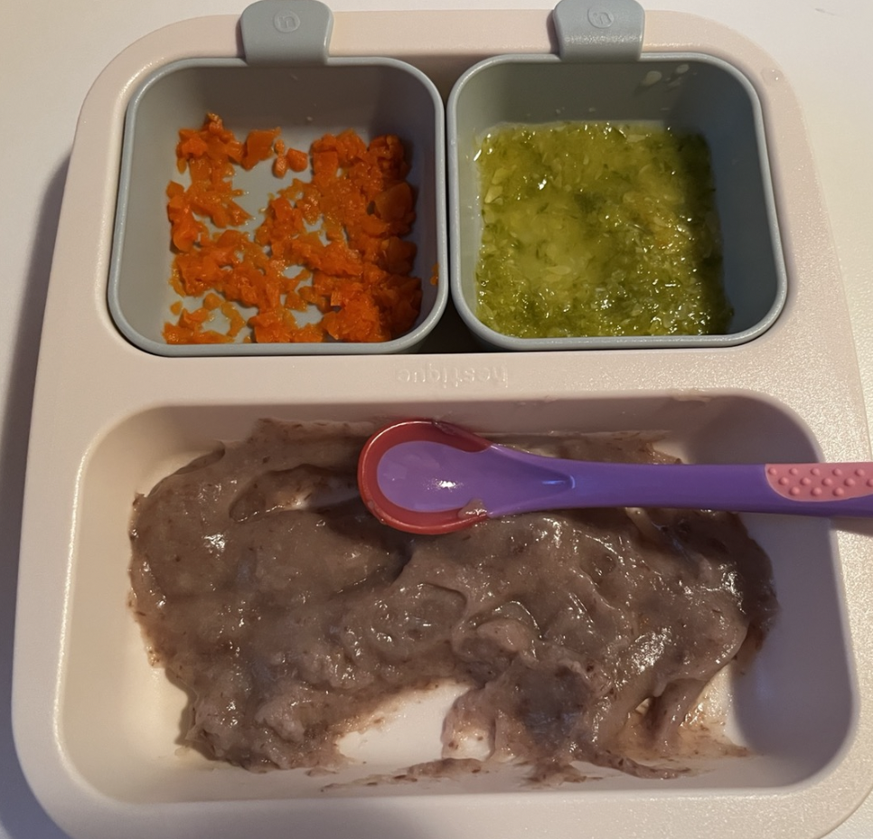 토핑이유식모습
